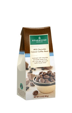 Starbucks® Milk Chocolate Covered Coffee Beans